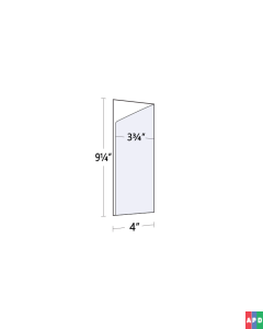 4x9.25 Receipt Holder Right