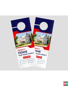 Door Hangers - 14pt + AQ