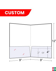 Custom Pocket Folder Standard	