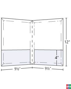 9.5x12 Expandable Pocket Folder