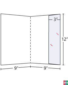 Lateral Pocket Folder 3 inch Pocket