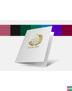Pocket Folders Linen Colors