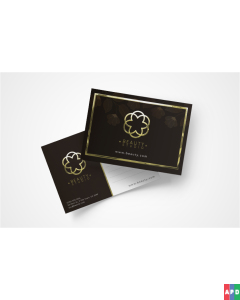 Postcards - Soft Touch Matte Lamination + Raised Metallic Foil