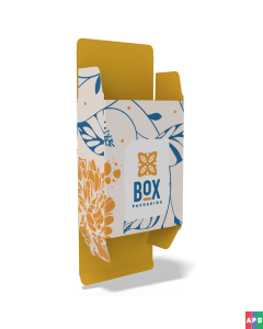 Straight tuck end product box