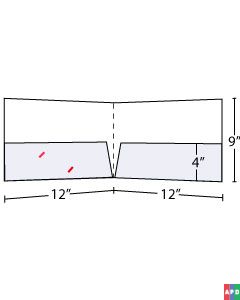 12x9 Landscape Pocket Folder
