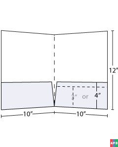 10x12 Standard Pocket Folder