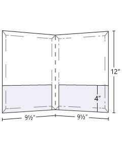 9.5x12 Expandable Pocket Folder
