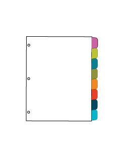 Custom Printed Index Tabs