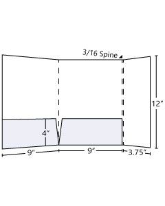 9x12 Pocket Folder - Inside Right Lateral Flap