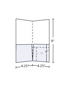 4.25x9 Small Pocket Folder
