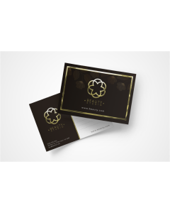 Postcards - Soft Touch Matte Lamination + Raised Metallic Foil