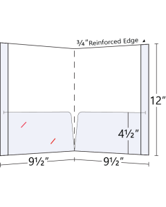 Reinforced Pocket Folder