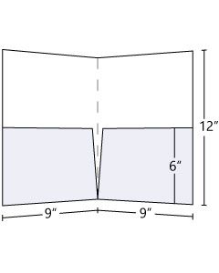 9x12 Pocket Folder with 6 inch pockets