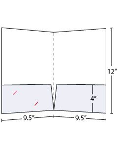 9.5x12 Pocket Folder