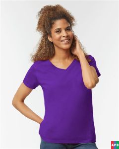 Gildan Heavy Cotton™ Women’s V-Neck T-Shirt | 5V00L