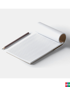 Notepads 60lb Offset text 25 sheets