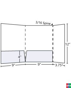 9x12 Pocket Folder - Inside Right Lateral Flap