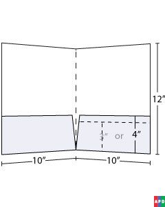 10x12 Standard Pocket Folder