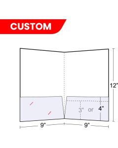 Custom Pocket Folder Standard	