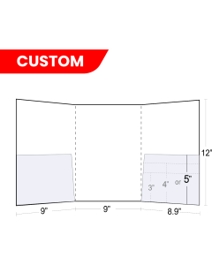 Custom Pocket Folders Tri-Panel