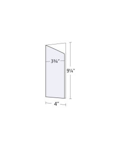 4x9.25 Receipt Holder Left