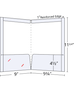 Top/Side Reinforced Pocket Folder