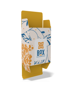 Straight tuck end product box