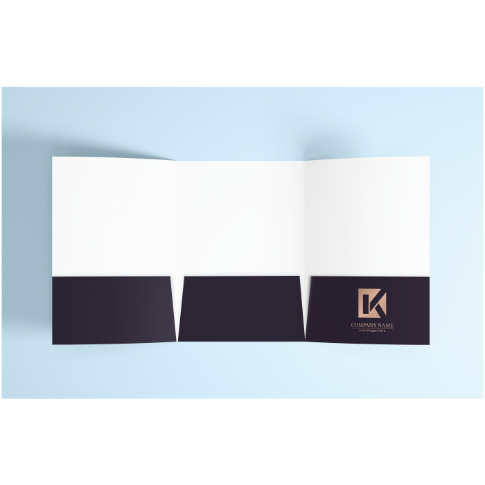 Tri-Panel, 3 Pockets, 9×12, TP3 – Pocket Folders Fast
