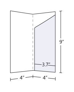 4x9 vertical Pocket Folders