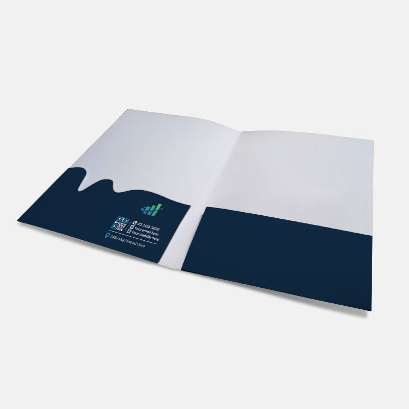 Custom Shape Pocket Folders