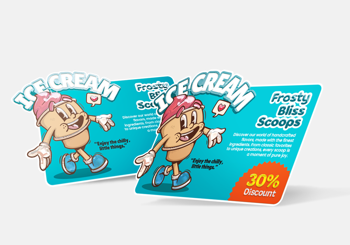 Shaped Postcards