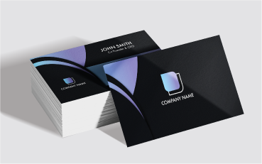 Painted Edge Business Cards