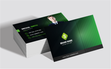 Painted Edge Business Cards
