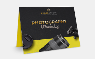 Folded Business Card