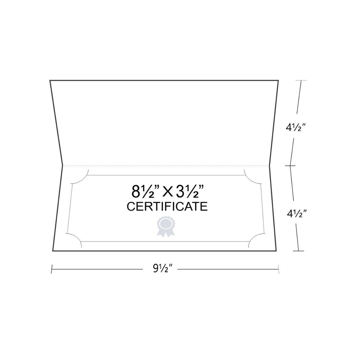 Small Certificate Folders