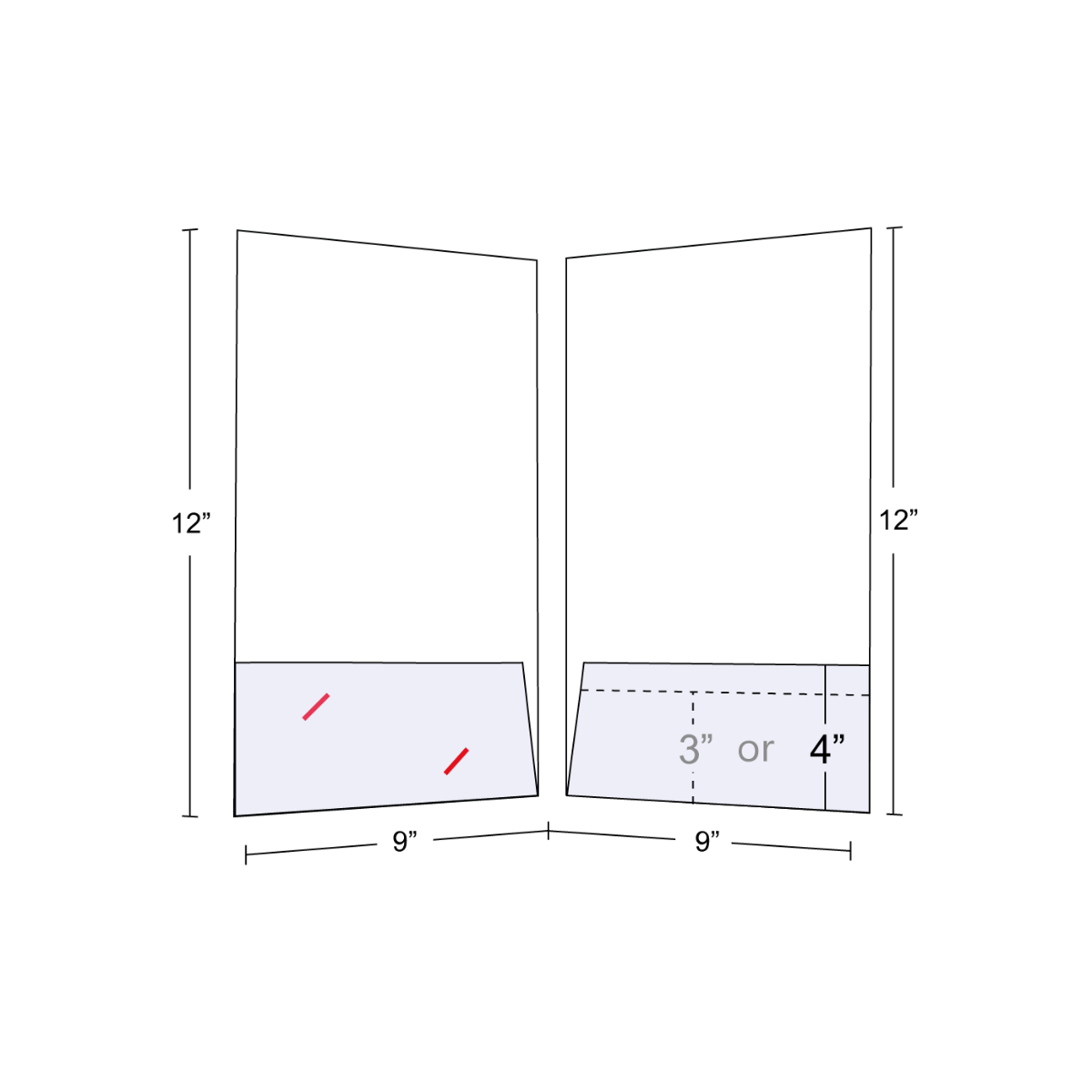 9x12 Covers with Pockets